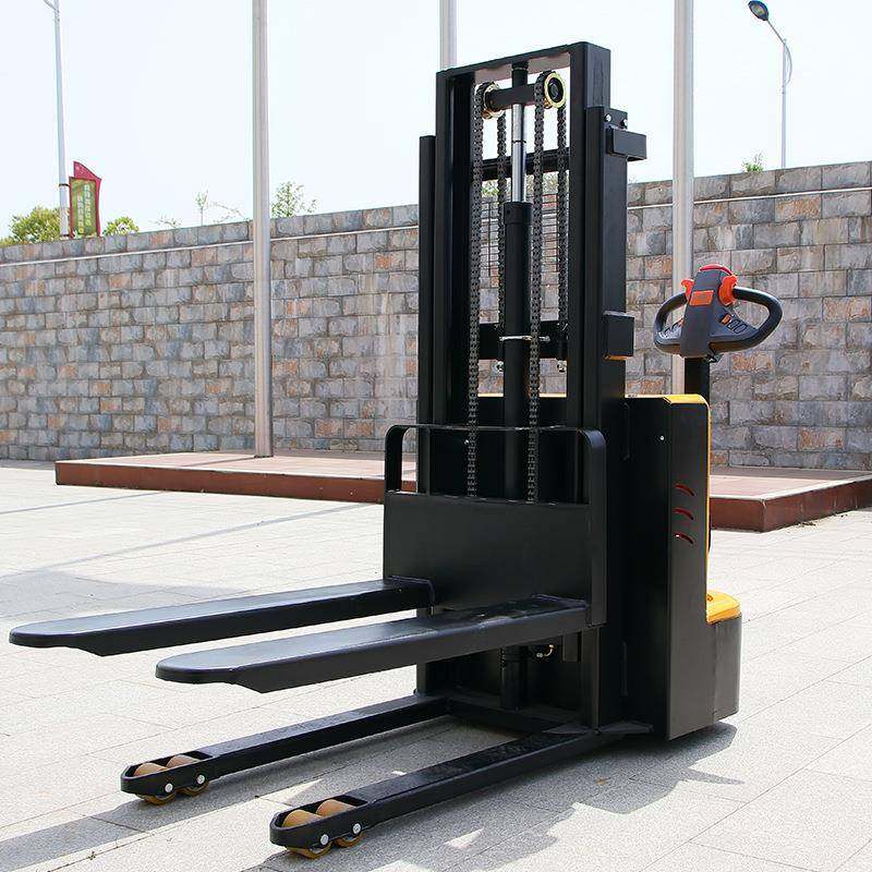 厂家直供步行式液压搬运堆高机堆垛机全电动搬运升高叉车堆高车,淘宝优惠券,粉丝福利购,淘宝优惠卷