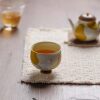 Zishu Cultural and Creative Pear Goose Notes Hand-painted Ceramic Kung Fu Tea Set One Pot One Cup Gift Box Creative High-End Souvenir