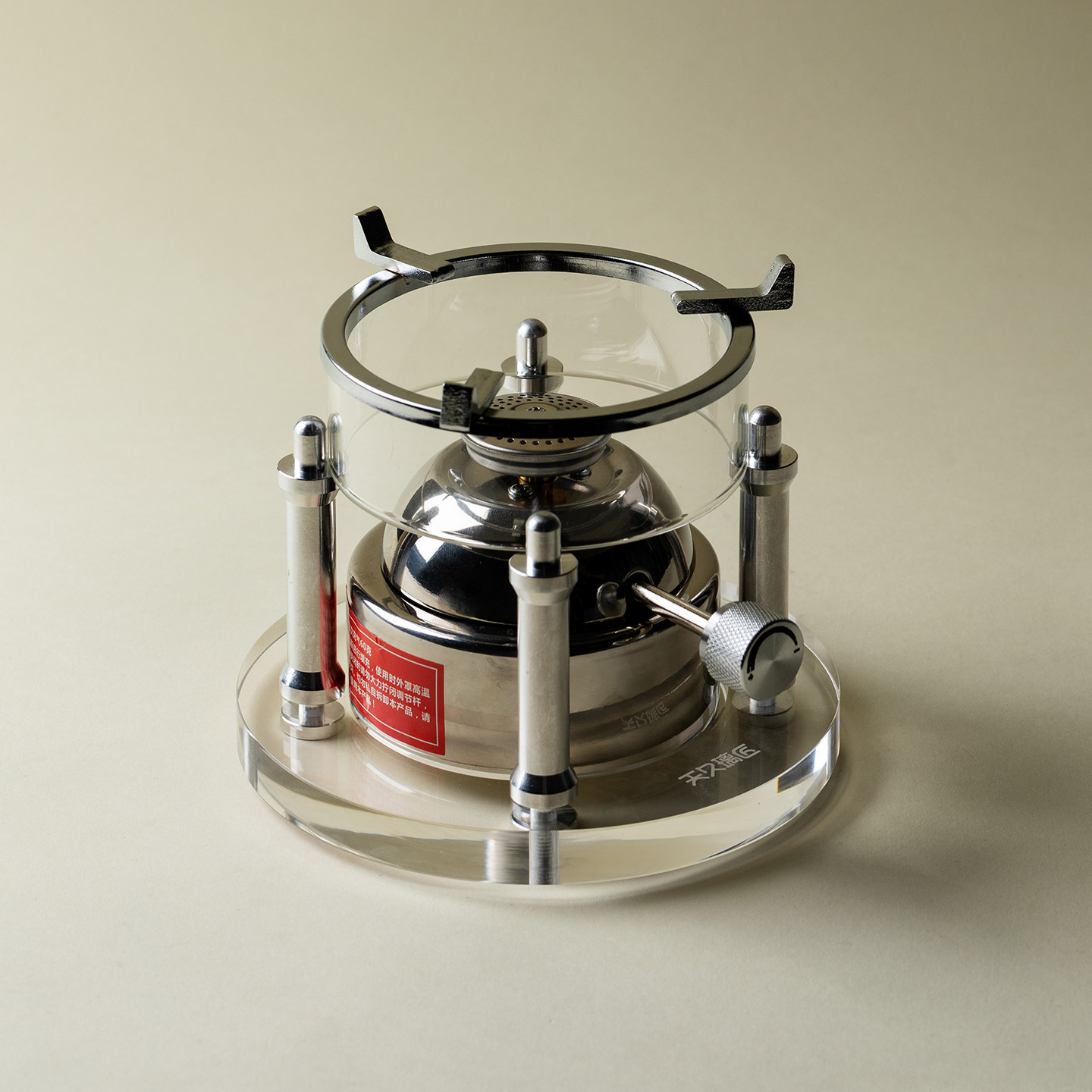 植述小型燃气煮茶温茶炉单人小火锅炉充气卡式炉露营明火烧水底座,淘宝优惠券,粉丝福利购,淘宝优惠卷