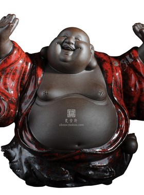 套六弥勒  创意人物家居房间装饰品摆设客厅酒柜摆件摆饰工艺品