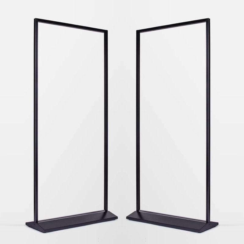美式丽屏双面立式展架落地式广告牌海报框kt板支架门型展示架,淘宝优惠券,粉丝福利购,淘宝优惠卷