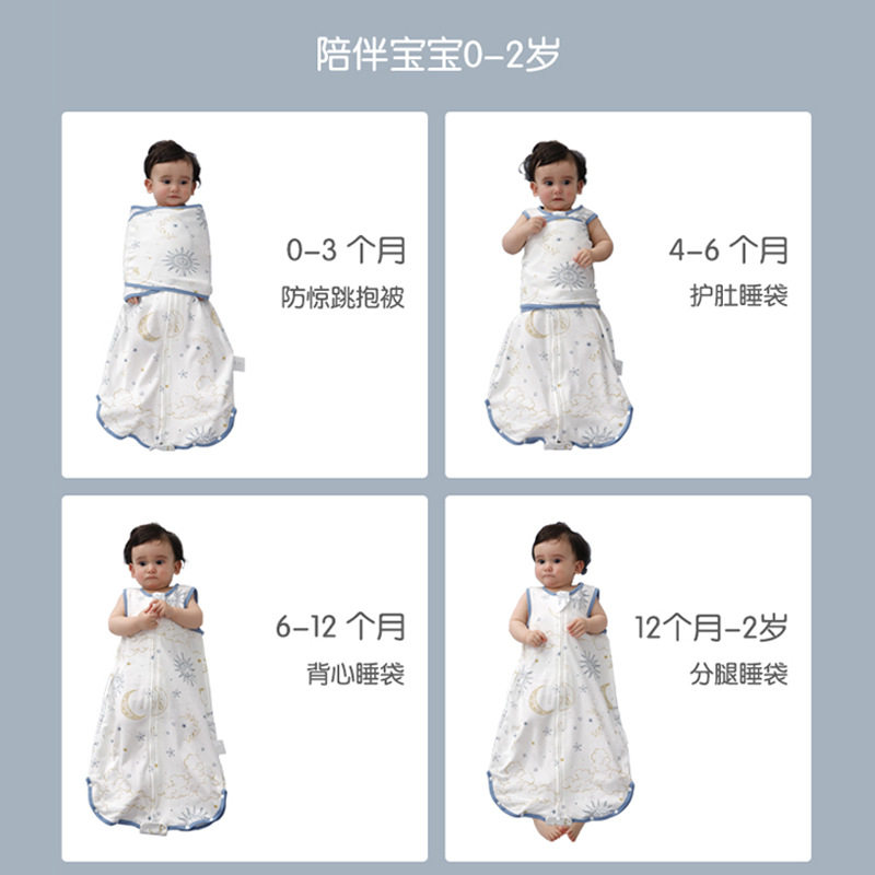 初新生婴儿襁褓睡袋防惊跳惊吓春夏四季通用薄款宝宝抱被防踢被子,淘宝优惠券,粉丝福利购,淘宝优惠卷