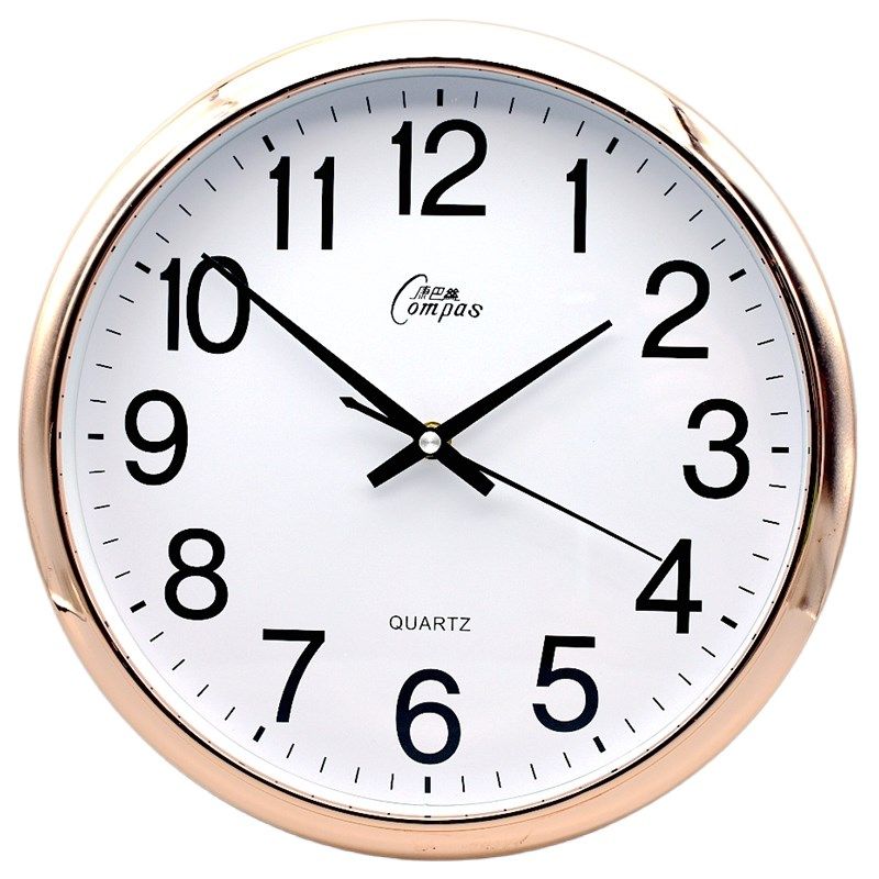 康巴丝静音钟表客厅卧室大挂钟墙上家庭用时钟电子挂表石英钟,淘宝优惠券,粉丝福利购,淘宝优惠卷