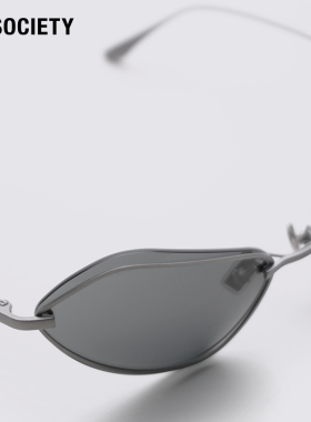 明星同款A.SOCIETY RAW SERIES系列钛架偏光防晒猫眼太阳墨镜EZRA