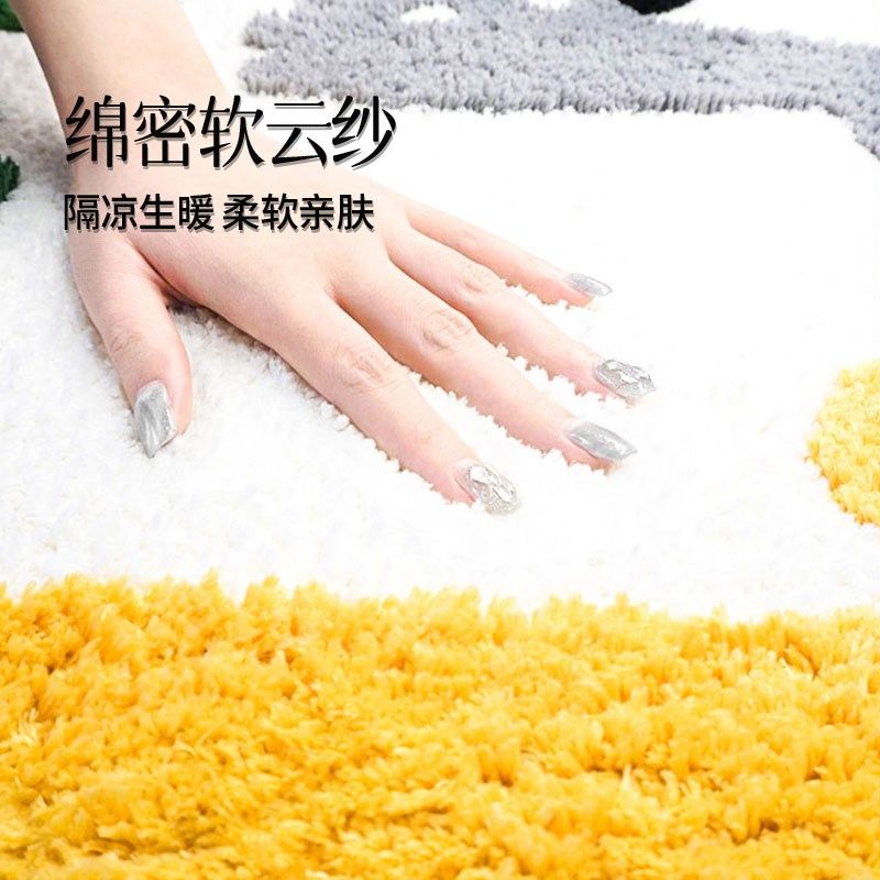 床边毯儿童房间客厅床前脚垫新款女孩冬天卧室卡通防滑地毯,淘宝优惠券,粉丝福利购,淘宝优惠卷