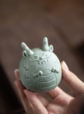 青砂石十二生肖摆件整套鼠牛虎兔龙蛇马羊猴鸡狗猪工艺品摆设套装