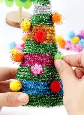 耶诞节手工耶诞树底座diy配件材料桌面小型装饰摆饰原木片底盘托