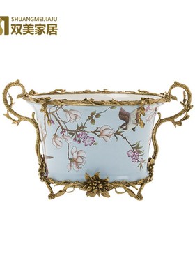 中式奢华摆件家饰软装搭配套装法式饰品北欧风餐边柜装饰品摆件