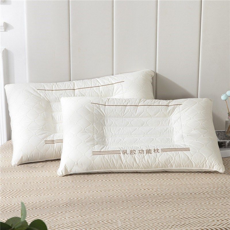 美缘登 乳胶功能枕全棉乳胶枕头枕芯助睡眠护颈椎枕头Z1017,淘宝优惠券,粉丝福利购,淘宝优惠卷