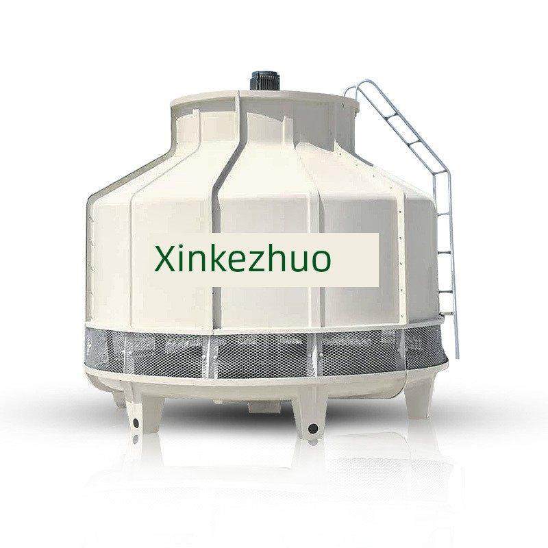 注塑机高温工业冷却水塔降温40/60/80/100吨散热凉水塔玻璃钢圆形,淘宝优惠券,粉丝福利购,淘宝优惠卷
