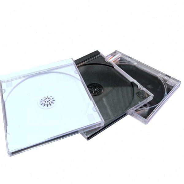 加厚透明标准单片装CD-R碟片收纳盒DVD光盘盒子乳白底塑料插封页1,淘宝优惠券,粉丝福利购,淘宝优惠卷