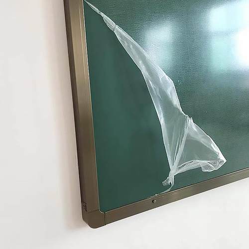 大黑板磁性无尘教学黑绿板教室培训班办公白板大绿板1.2x4米定制 - 图3