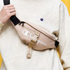 Champion official website chest bag for men and women, classic cursive dumpling bag, messenger bag, sports and leisure waist bag for women