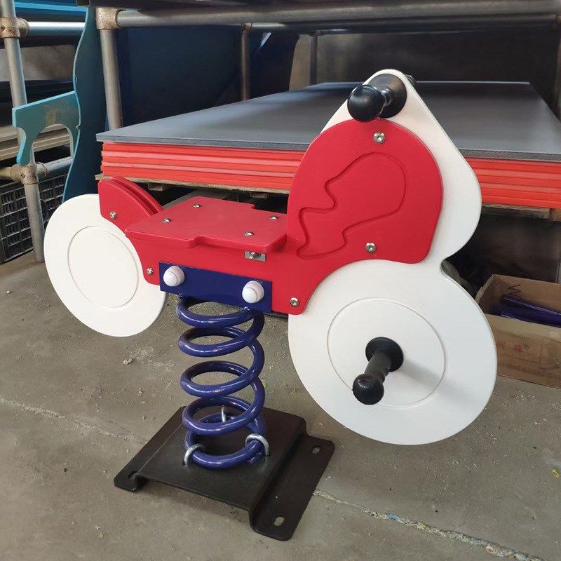 户外PE板新款弹簧摇马景区幼儿园小区塑料儿童动物双人多人摇摇乐,淘宝优惠券,粉丝福利购,淘宝优惠卷