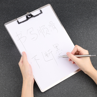 304不锈钢文件夹素描板菜单板适用多个场景