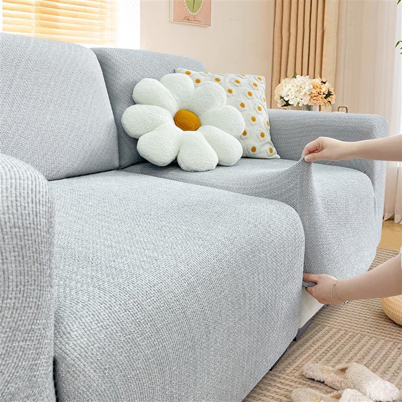 新款加厚沙发套罩仿麻雪尼尔全包万能套防猫抓梳化防尘笠四季通用,淘宝优惠券,粉丝福利购,淘宝优惠卷