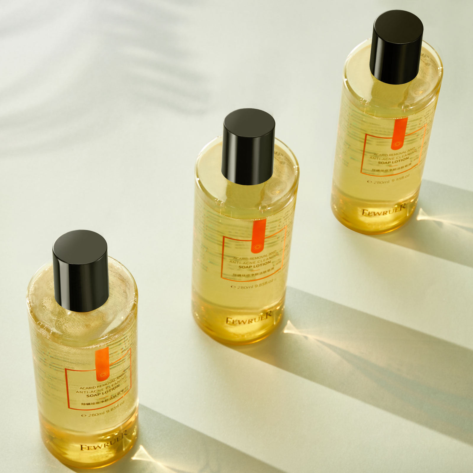 必要 FEWRUER 除螨祛痘净颜洁肤皂液 洁面 沐浴露 清爽,淘宝优惠券,粉丝福利购,淘宝优惠卷