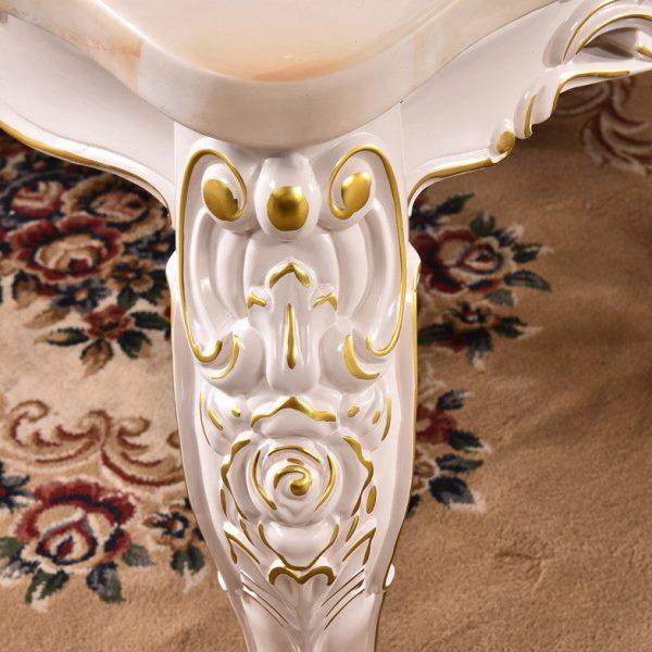 欧式大理石餐桌椅组合大小户型实木雕花餐厅饭桌子家用长方形餐台,淘宝优惠券,粉丝福利购,淘宝优惠卷