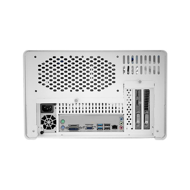5盘位NAS机箱迷你电脑mini主机小1u电源itx全高pcie桌面式机箱 - 图3
