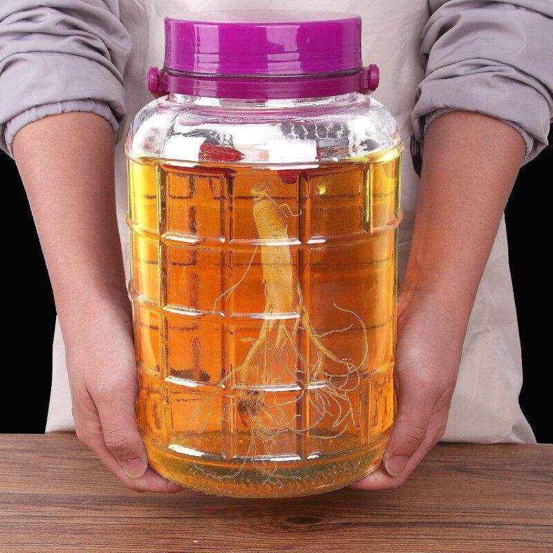 玻璃罐泡酒瓶10斤装泡酒容器密封罐腌咸菜罐泡菜坛子泡酒罐泡酒坛,淘宝优惠券,粉丝福利购,淘宝优惠卷