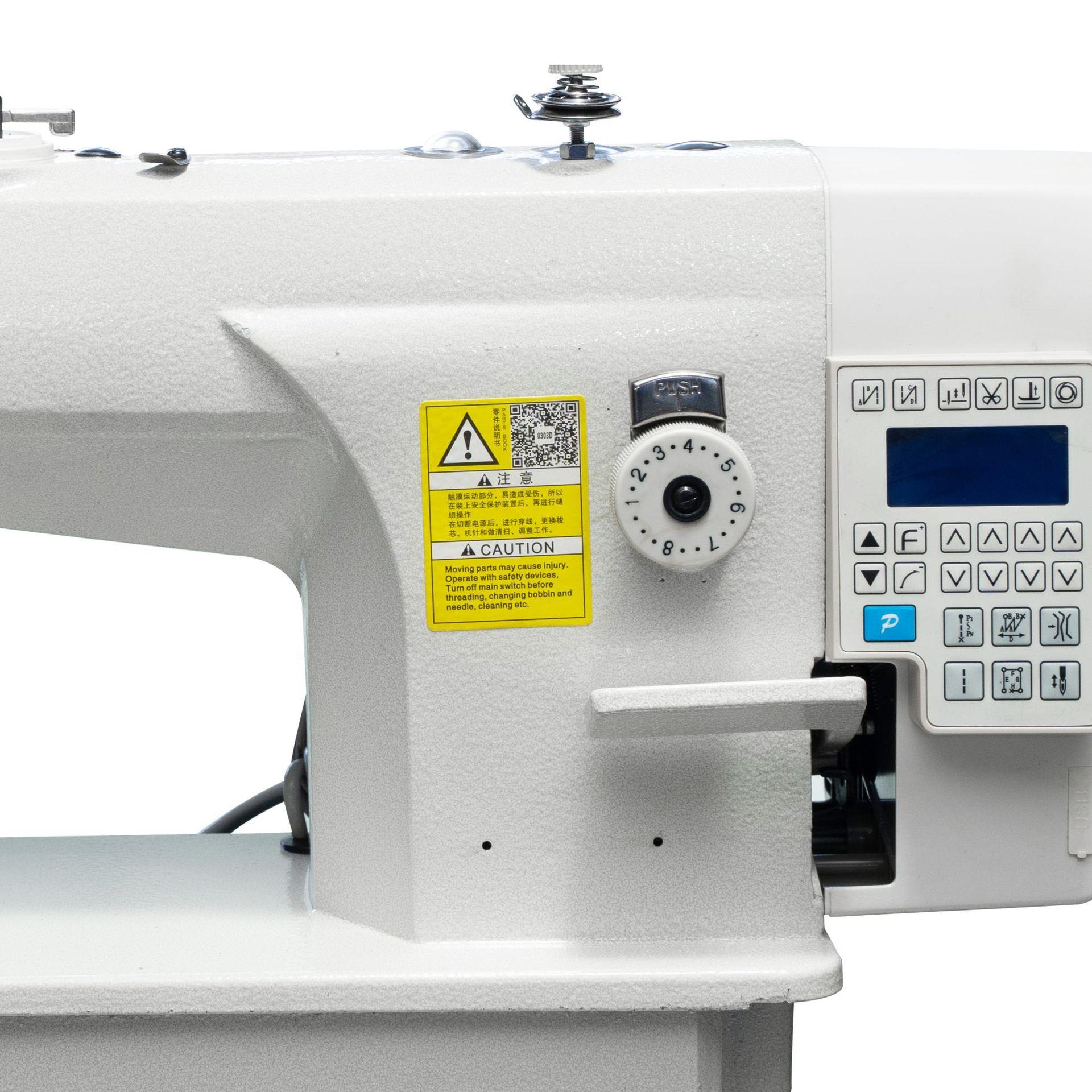 内置抬压脚平车缝纫机上下送料平缝机手袋箱包中厚料电动缝纫机 - 图2