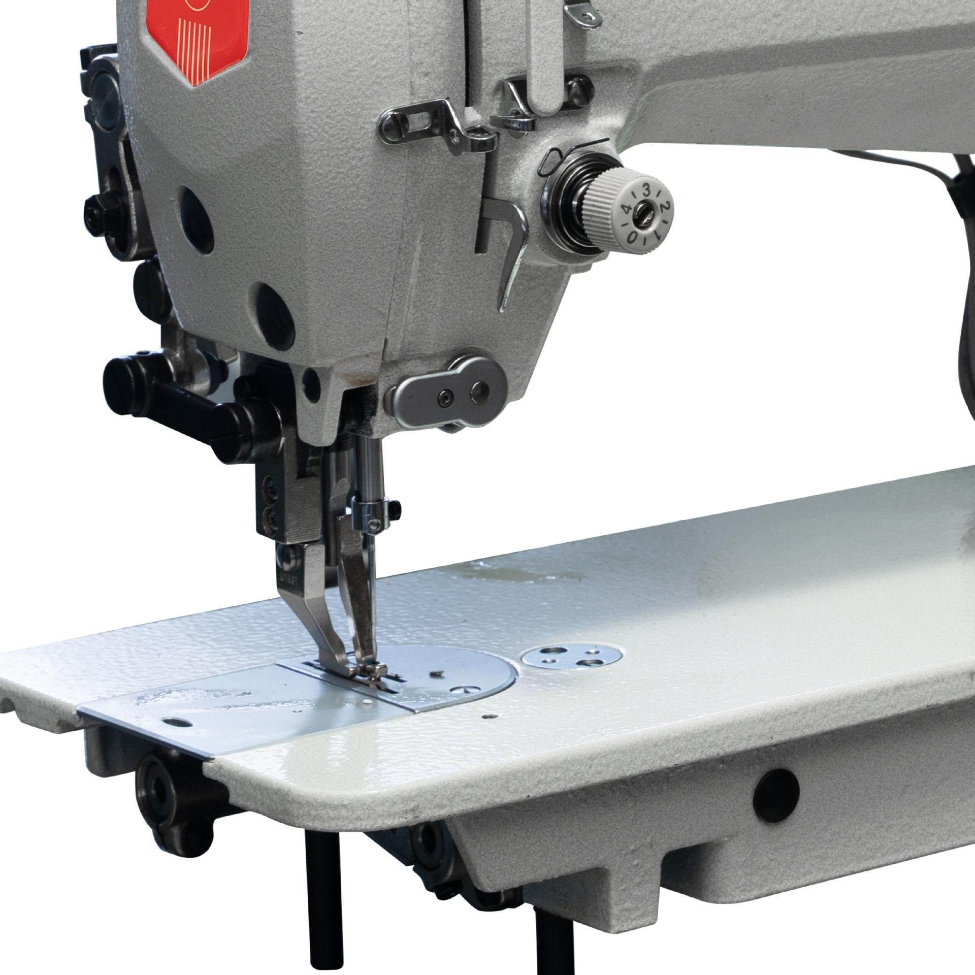 内置抬压脚平车缝纫机上下送料平缝机手袋箱包中厚料电动缝纫机 - 图1