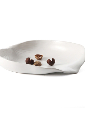 现代简约样板房家居装饰品摆件民宿陶瓷果盘收纳摆盘餐桌茶几摆设