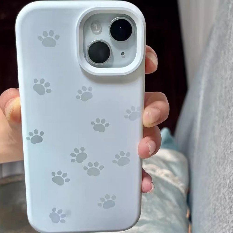 猫咪爪爪适用于苹果17pro华为手机壳