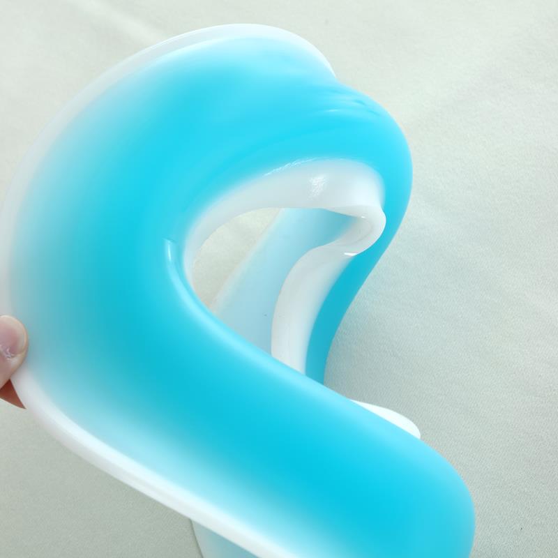 宁淘美容院矽胶趴枕美体养生推拿按摩spa床洞口垫脸枕U型圆形枕头 - 图3