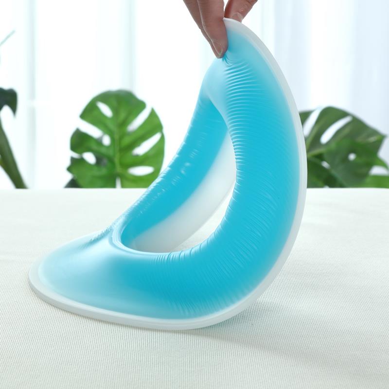 宁淘美容院矽胶趴枕美体养生推拿按摩spa床洞口垫脸枕U型圆形枕头 - 图2