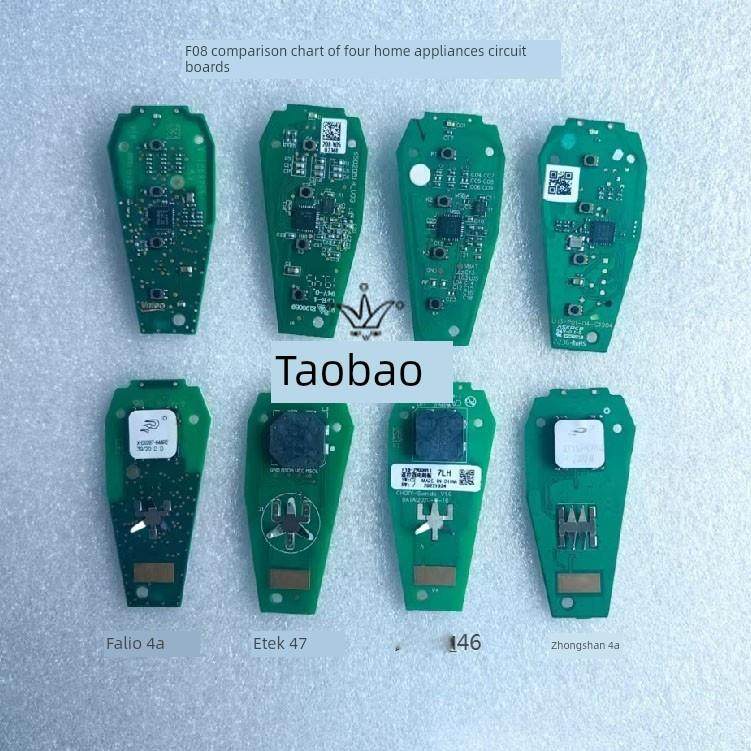 适捷途X90 X95车遥控器智能卡 X70PLUS一键启动钥匙遥控总成4种芯 - 图0