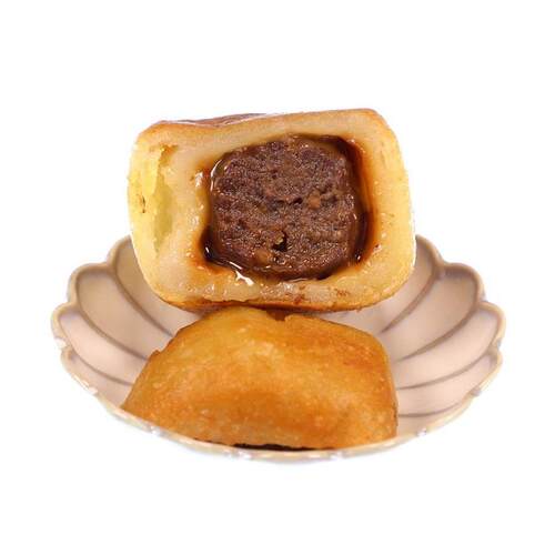 无锡天福苑玉兰饼特色小吃特产现做鲜肉馅饼10只即食熟食饱腹食品 - 图3