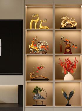 新房装饰品酒柜摆件葫芦招财客厅电视柜玄关家居乔迁新居礼品礼物