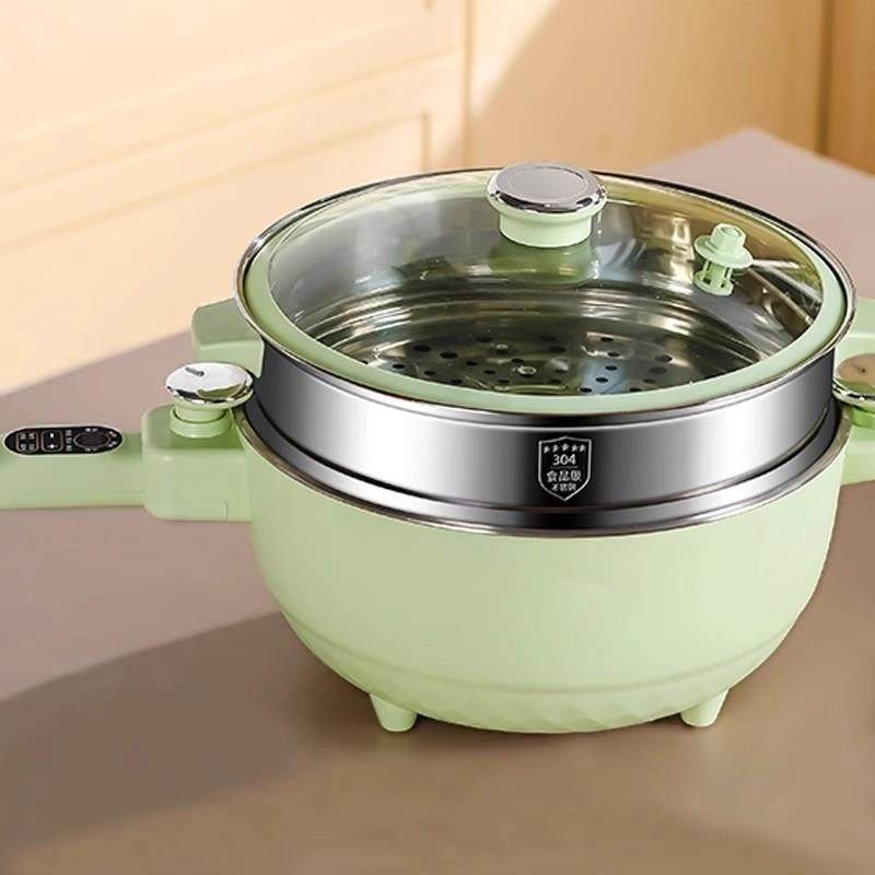 德国无涂层电炒锅2024新款家用多功能炒菜一体不粘锅蒸煮煎电煮锅,淘宝优惠券,粉丝福利购,淘宝优惠卷