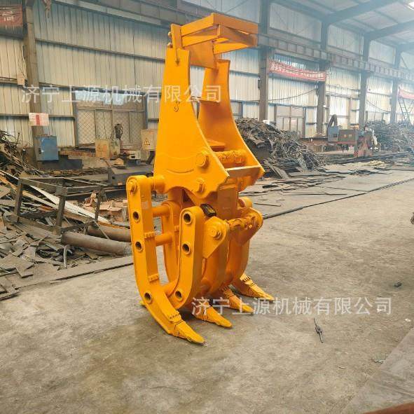 挖掘机多功能机械抓钢机装载机改装废料废钢抓钢夹子固定式抓钢机,淘宝优惠券,粉丝福利购,淘宝优惠卷