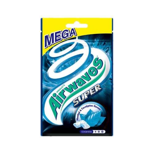 香港airwaves劲浪口香糖超强无糖香口胶爽浪薄荷开车提神MEGA大包 - 图3