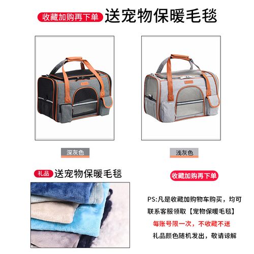 猫包外出便携大容量绝育冬天保暖猫背包手提式斜挎帆布宠物包狗笼 - 图2