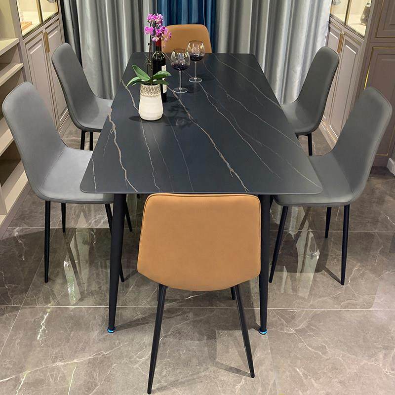 意式岩板餐桌现代简约轻奢北欧进口高端定制家用小户型餐桌椅组合,淘宝优惠券,粉丝福利购,淘宝优惠卷