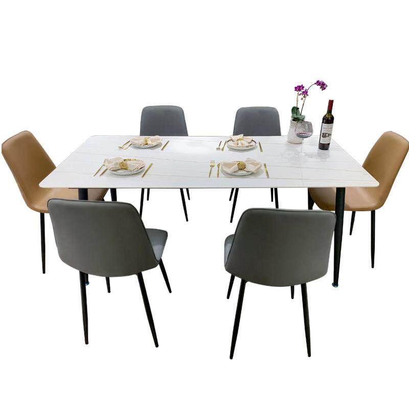 意式岩板餐桌现代简约轻奢北欧进口高端定制家用小户型餐桌椅组合,淘宝优惠券,粉丝福利购,淘宝优惠卷