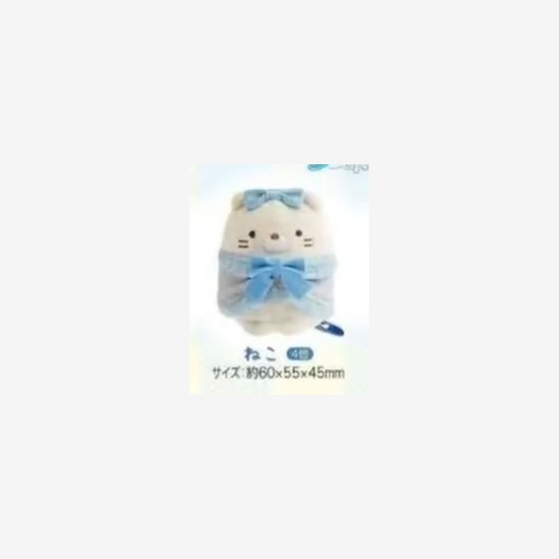 预定定金 SAN-X 角落生物 圣诞雪人 毛绒公仔挂件 手玉 - 图2