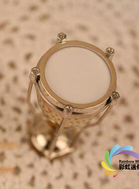 迷你定音鼓模型西洋乐器摆件管乐送男女朋友生日创意礼物圣诞节