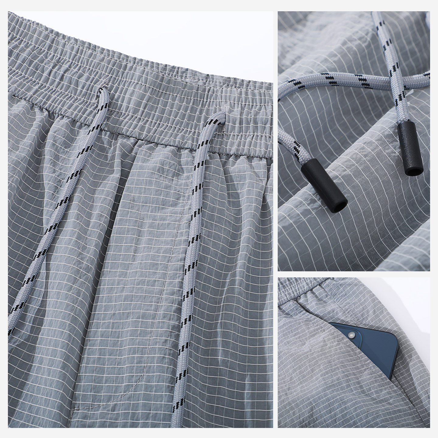 it izzue原创新款万斯格开叉直筒短裤男2026年夏宽松休闲五分裤3P,淘宝优惠券,粉丝福利购,淘宝优惠卷