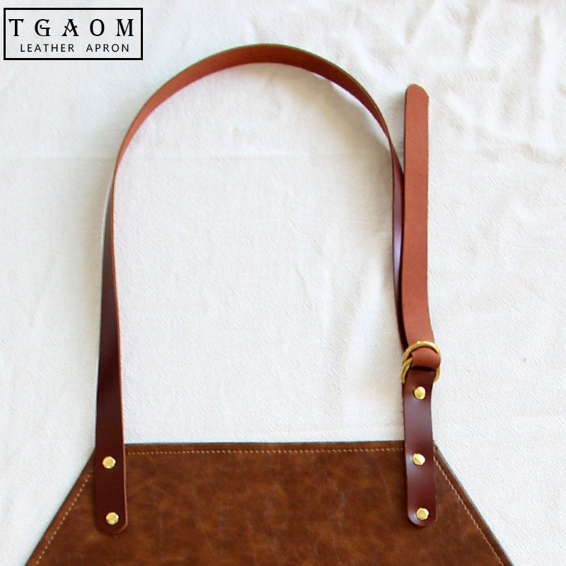 防水皮围裙定制logo印字 理发店美发师工作服咖啡厅时尚画画围腰,淘宝优惠券,粉丝福利购,淘宝优惠卷