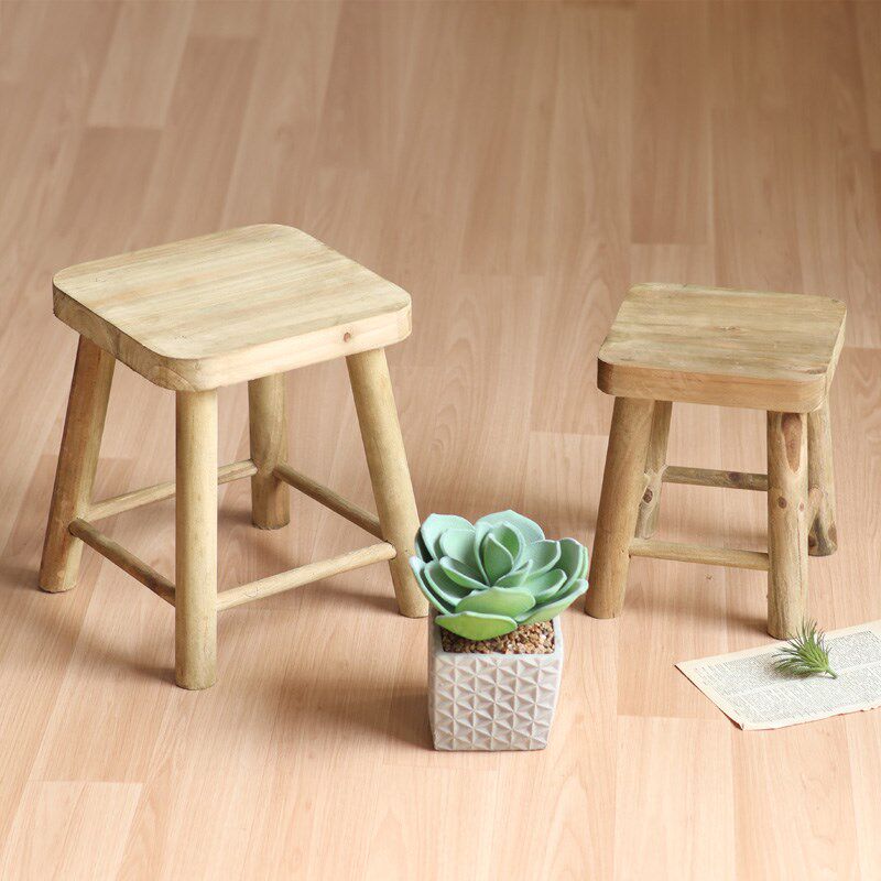 木质花几架室内阳台实木花盆托架落地花架置物架小板凳矮凳方凳,淘宝优惠券,粉丝福利购,淘宝优惠卷