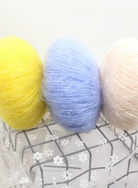 【官方正品】马海毛织围巾毛线