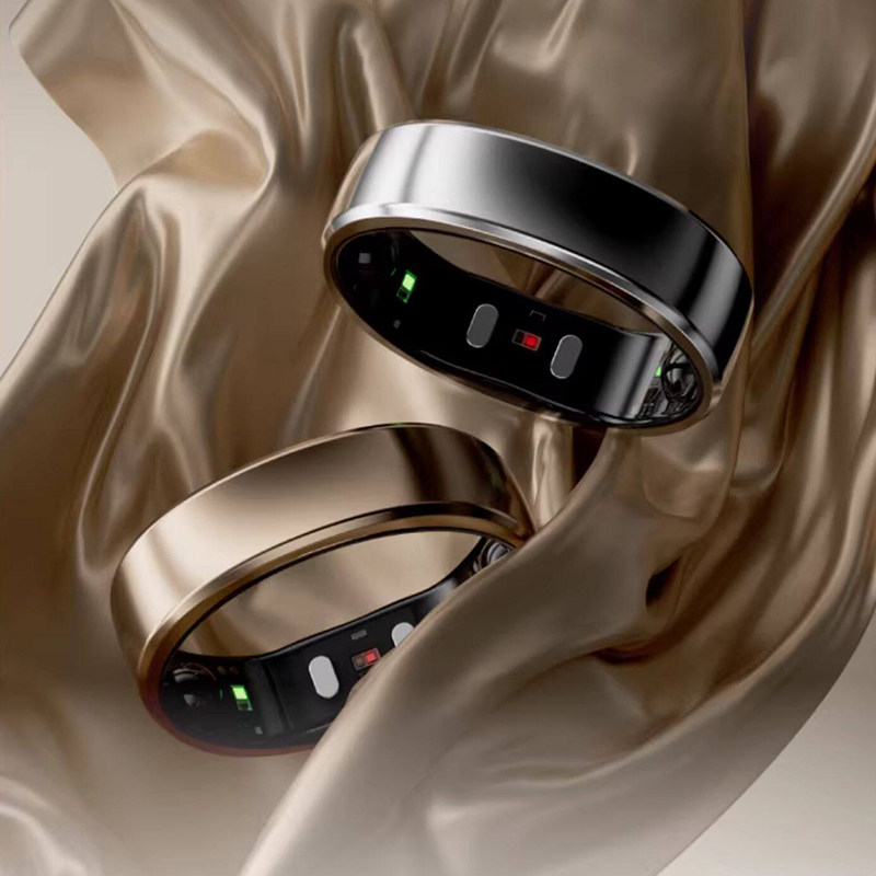 RingConn Gen 2 Air Smart Ring Heart Rate Variability Blood Oxygen Healthy Sleep Monitoring Menstrual Period Prediction Ring 10 Days Long Battery Life Same Style as Internet Celebrities