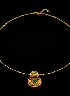 法式复古vintage轻奢小众项链