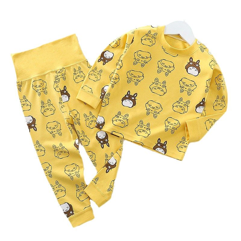 宝宝秋衣秋裤套装纯棉儿童内衣裤婴儿高腰护肚裤女童春秋内衣男童,淘宝优惠券,粉丝福利购,淘宝优惠卷