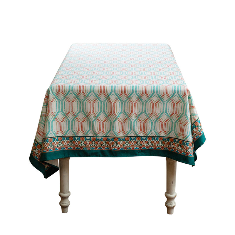 亚麻桌布防水防油英式中古高级氛围感长方形茶几桌布台布盖巾盖布,淘宝优惠券,粉丝福利购,淘宝优惠卷