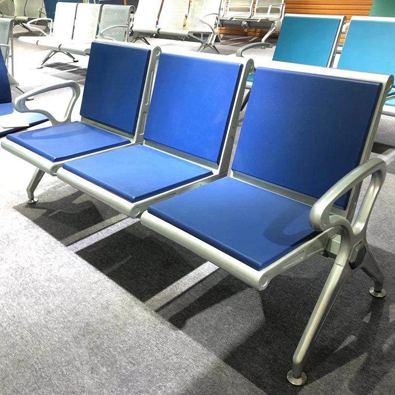 六角横梁升级款加厚三人位连排椅机场公共椅子车站等候椅候车长椅,淘宝优惠券,粉丝福利购,淘宝优惠卷